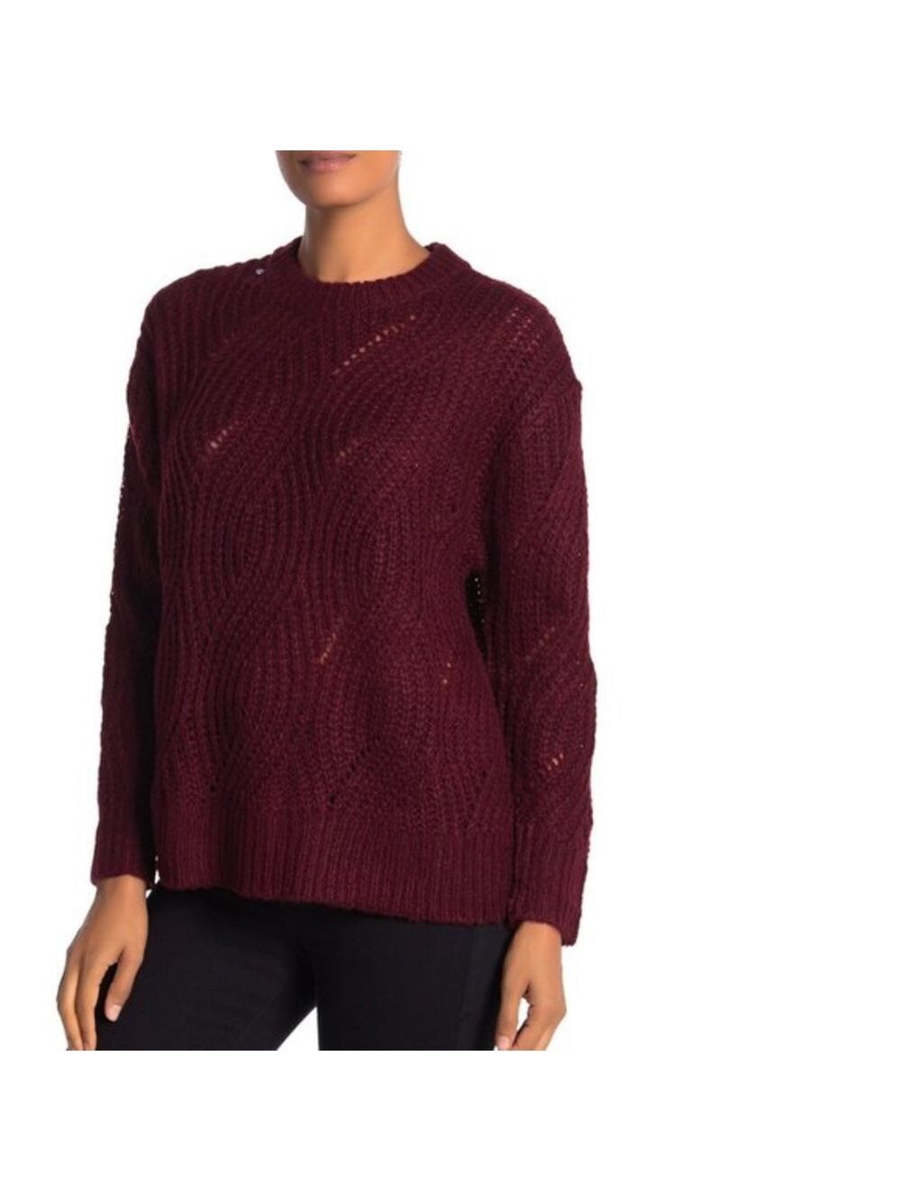 RXB Cable Knit Pullover Sweater